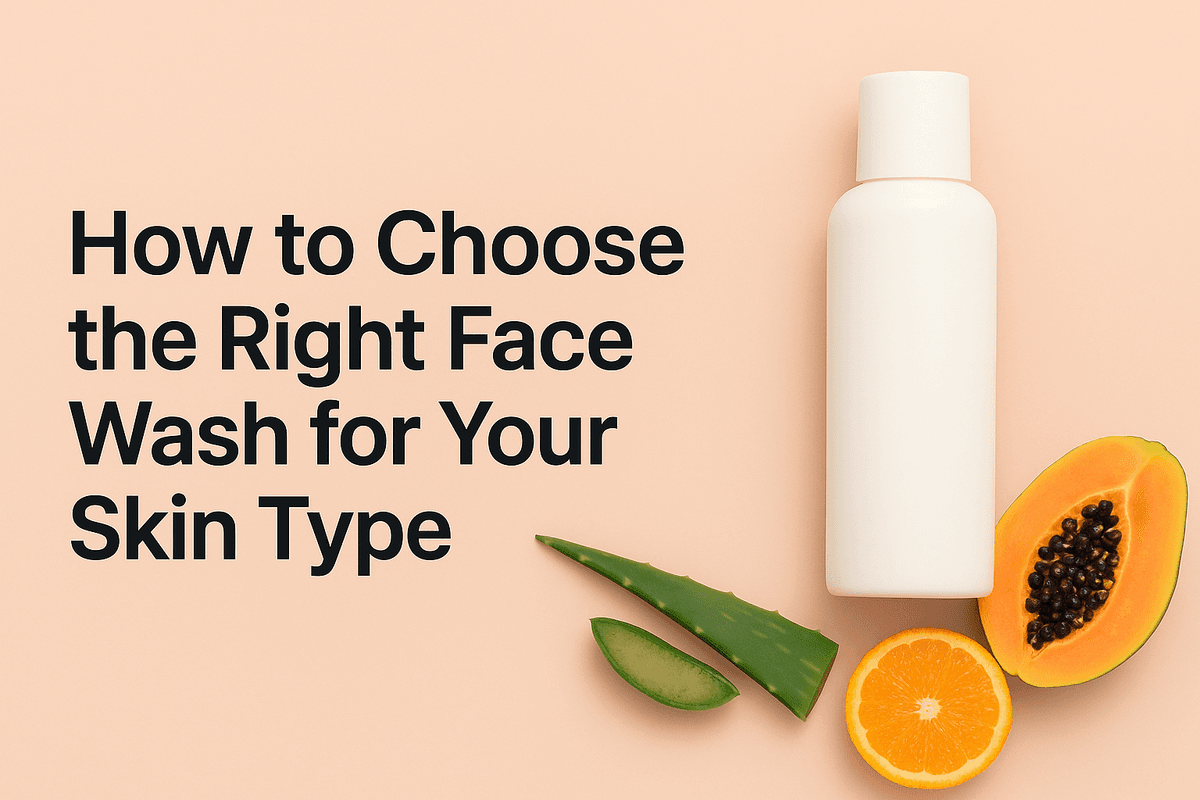 How to Choose the Right Face Wash for Your Skin Type 
